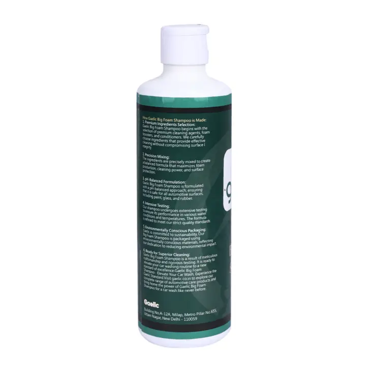 Gaelic Big Foam Shampoo